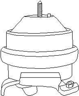 Lagerbock / Haltebock > Motor / Getriebe > VAG / VW / Audi [ Gummi / Metall / Hy