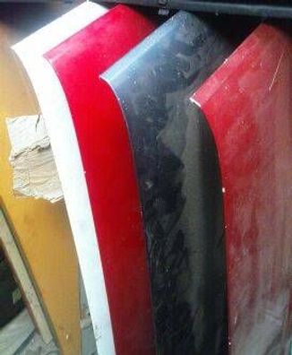 Motorhaube > VW Passat / Santana [ 32B .2 > silber blau ] - 321823031 C
