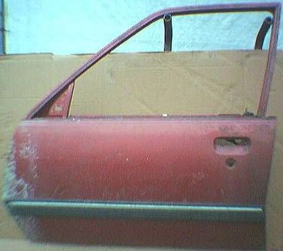 Tür > Opel Ascona C [ 4 / 5T / VL > rot ] - ( GM / Vauxhall > 9.81 - 8.88 ) - ge