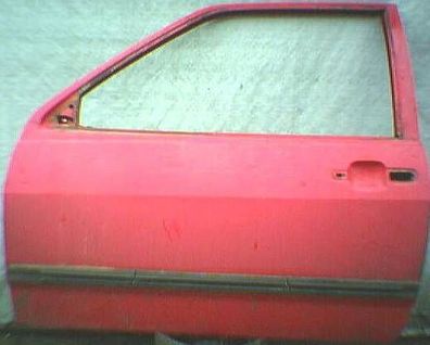 Tür > VW Polo / Derby 2 ( 86C .2 / L > rot m. Seiten Aufprallschutz ] ( 9.90 - 8.94 )