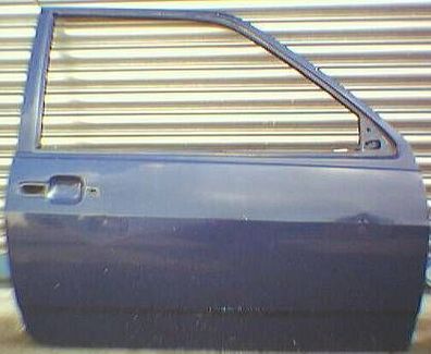Tür > VW Polo / Derby 2 ( 86C .2 / R > dunkel blau mit Prallschutz ] ( 9.90 - 8.94 )
