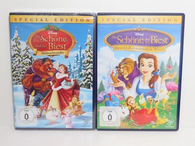 Die Schöne und das Biest - Weihnachtzauber & Belles zauberhafte Welt - DVD - OVP