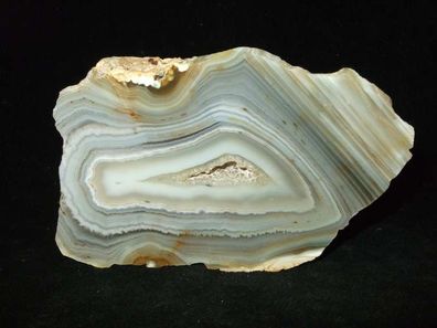 Achat Quarz/ Bergkristall Chalcedon Geode Anschliff Indien -Mineralien-Anschliffe-