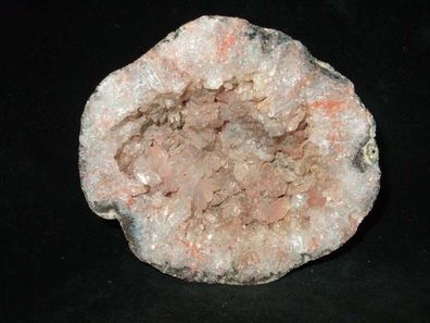 Geode/ Druse Quarz, Bergkristall (Mexiko) Anschliff-Mineralien-Heilsteine-Anschliffe-