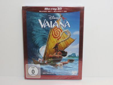 Vaiana - Das Paradies hat einen Haken - Walt Disney - 3D Blu-ray & 2D Blu-ray - OVP