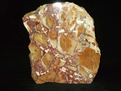 Gemeiner Opal-Mookait-Breckzie (Australien) Anschliff-Mineralien-Heilsteine-