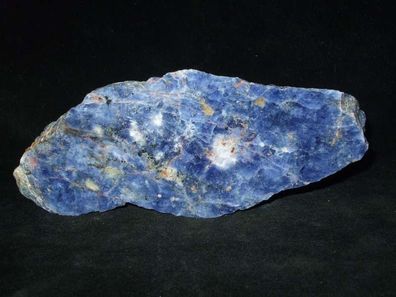 Sodalit mit Feldspat Bolivien Anschliff -Mineralien-Edelsteine-Heilsteine-Anschliffe-