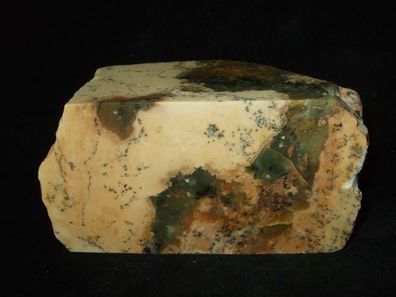 Gemeiner Opal, Andenopal, grüner Opal (Peru) Anschliff -Mineralien Heilsteine Anschliff