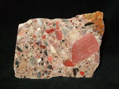 Jaspis-Achat-Quarz-Breckzie Anschliff Australien -Mineralien Heilsteine Edelsteine