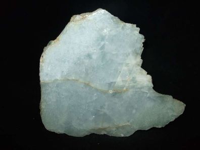 Blaucalcit, Calcit (Mexiko) Anschliff -Mineralien Heilsteine Anschliffe-
