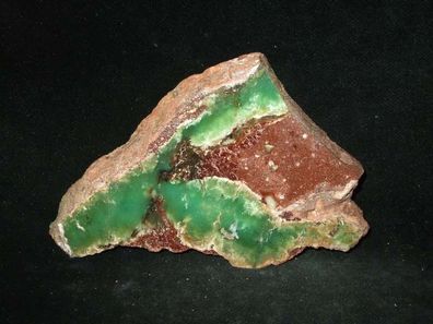Chrysopras (Australien) Anschliff -Mineralien-Heilsteine-Edelsteine-Anschliffe-