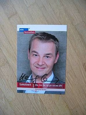 WDR Fernsehmoderator Henning Quanz - handsigniertes Autogramm!!!