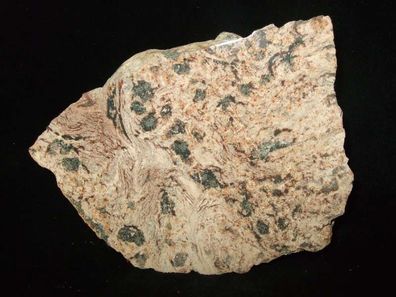 Rhyolith / Porphyr Anschliff Mexiko -Mineralien Heilsteine Edelsteine Anschliffe-