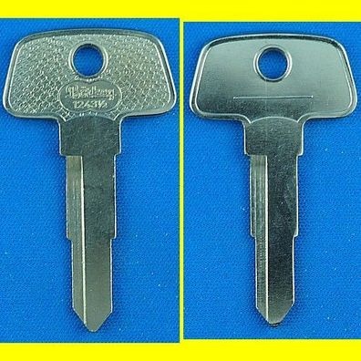 Schlüsselrohling Börkey 1243 1/2 für verschiedene Honda Motorräder