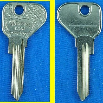 Schlüsselrohling Börkey 1238 für verschiedene FAB / Skoda