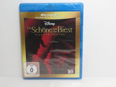 Die Schöne und das Biest - Walt Disney - Diamond Edition - 2D & 3D Blu-ray - OVP