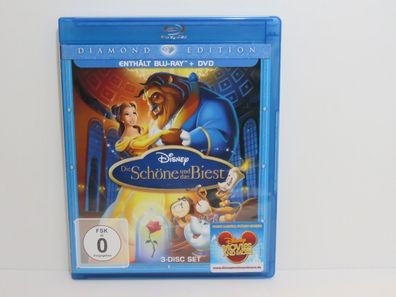 Die Schöne und das Biest - Diamond Edition - Walt Disney - 3 DiscSet - DVD & Blu-ray