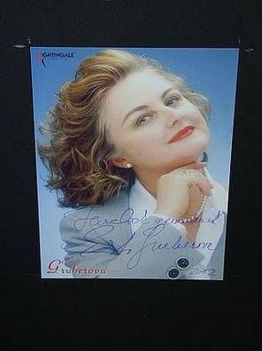 Edita Gruberova Autogramm ca. 10x15 cm (Mu Int 48)