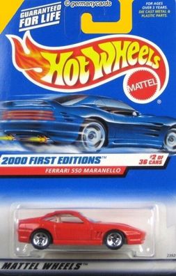 Spielzeugauto Hot Wheels 2000* Ferrari 550 Maranello