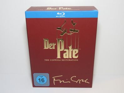 Der Pate - The Coppola Restoration - kpl. Trilogie - 4 Discs - Blu-ray
