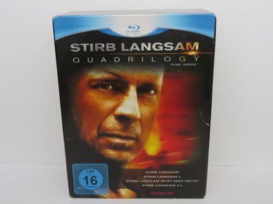 Stirb langsam - Quadrilogy - 4 Disc Edition - Bruce Willis - Box Set - Blu-ray