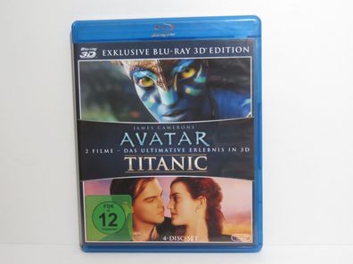 Avatar & Titanic - Leonardo DiCaprio - 2D Blu-ray & 3D Blu-ray
