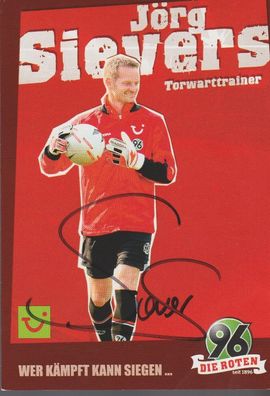 Jörg Sievers Autogramm Hannover 96 Saison 2006/2007