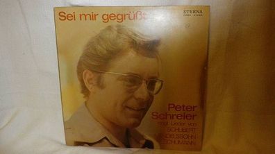 Peter Schreier Sei mir gegrüßt LP Eterna 826937