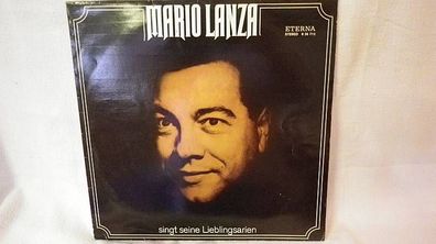 Mario Lanza singt seine Lieblingsarien LP Eterna 826712