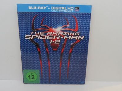 The Amazing Spider-Man 1 + 2 - Marvel - Blu-ray mit Pappschuber