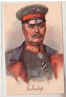 53050 Militär Ak General Erich von Ludendorff um 1915