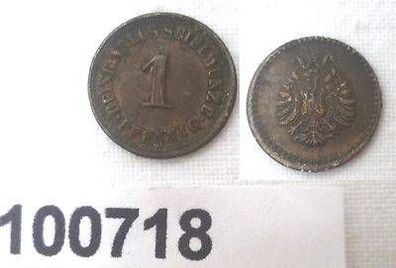 Kaiserreich 1 Pfennig Spielmünze Heinr. Arlds um 1920