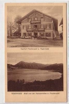 53458 Mehrbild Ak Gasthof Finsterwald am Tegernsee 1926