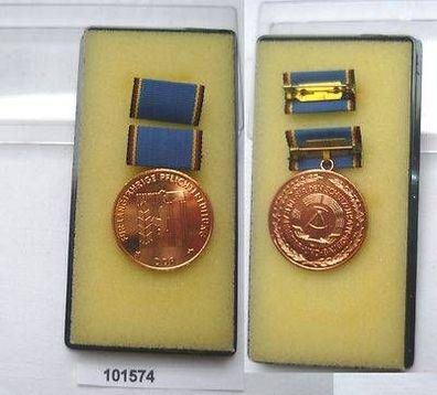 DDR Medaille Stärkung der Landesverteidigung in Bronze im Originaletui