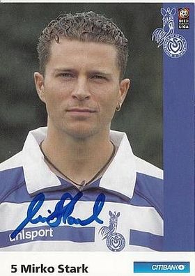Mirko Stark MSV Duisburg 2000-01 1. Karte TOP + A23187