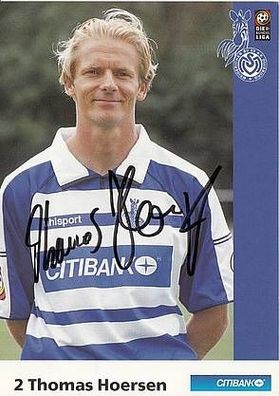 Thomas Hoersen MSV Duisburg 2000-01 2. Karte TOP + A23210