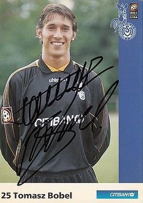 Tomasz Bobel MSV Duisburg 2000-01 2. Karte TOP + A23218