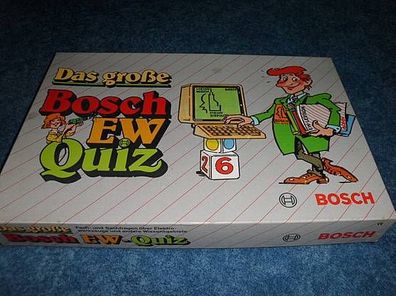Bosch--Das große Bosch EW Quiz------sehr, sehr selten-Würfelspiel/ Quizspiel