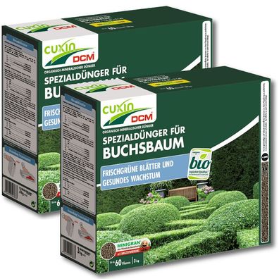 Cuxin Buchsbaumdünger 6 kg Spezialdünger Buchsdünger Heckendünger Baumdünger