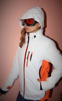Sky Jacke White Season Damen Winterjacke Snowboardjacke