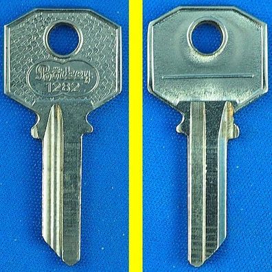 Schlüsselrohling Börkey 1282 für Burgwächter Vorhängeschlösser Nr. 116/40 + ..