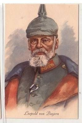 53492 Ak Militär Prinz Leopold von Bayern 1915