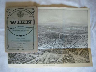 A. Hartlebens Illustrierter Reiseführer durch Wien und Umgebung um 1905