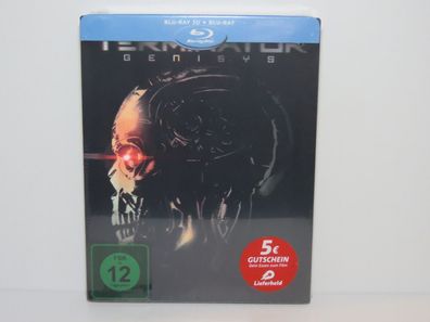 Terminator - Genisys - Lenticular - Uncut - Steelbook - 3D Blu-ray & 2D Blu-ray - OVP