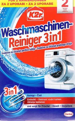 K2r® Waschmaschinenreiniger 3 in 1 reinigt, pflegt und sorgt für Frische 150 g