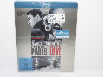 From Paris with Love - John Travolta - Steelbook - Blu-ray - OVP
