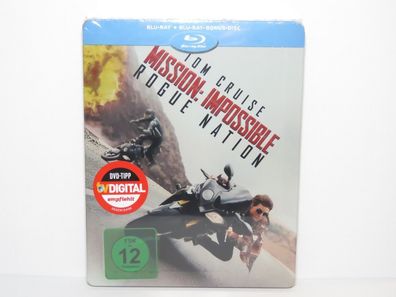 Mission: Impossible - Rogue Nation - 2Disc Set - Steelbook - Blu-ray - OVP