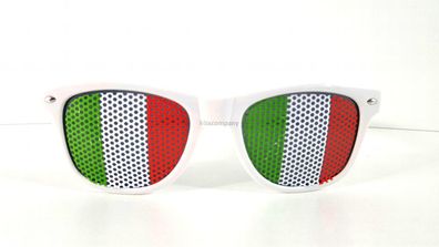 Fanbrille - Italien mit 400 UV Schutz