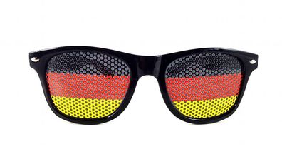 Fanbrille - Deutschland mit 400 UV Schutz