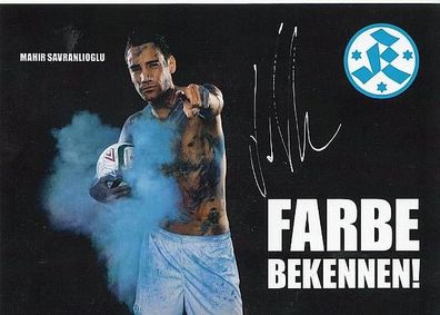 Mahir Savranlioglu Stuttgarter Kickers 2012-13 Autogrammkarte + A23795